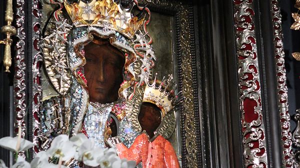 Obraz Matki Boskiej Częstochowskiej na Jasnej Górze