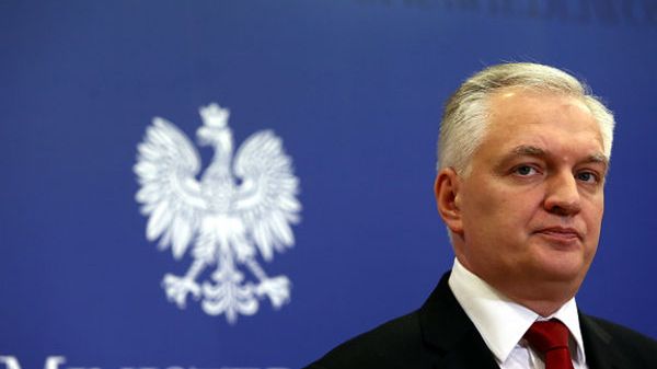 Minister sprawiedliwości Jarosław Gowin