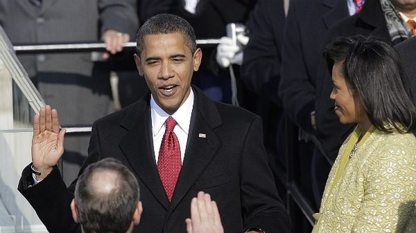 Pierwsza inauguracja Baracka Obamy