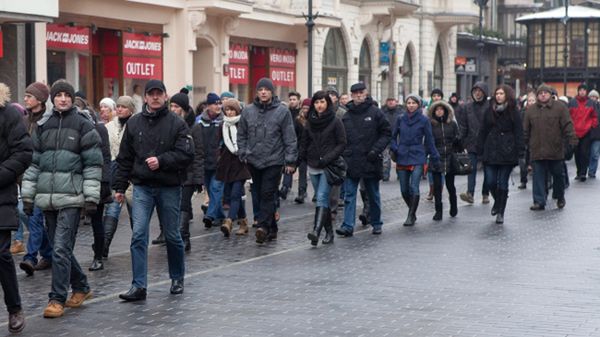 Marsz "solidarności społecznej i poprawy bezpieczeństwa w mieście" w Łodzi
