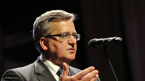 Prezydent Bronisław Komorowski