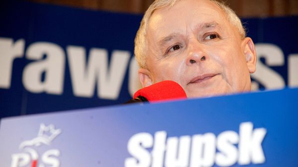 Jarosław Kaczyński w Słupsku