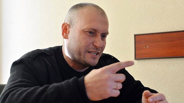 Lider Prawego Sektora Dmytro Jarosz