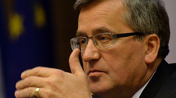 Prezydent Bronisław Komorowski