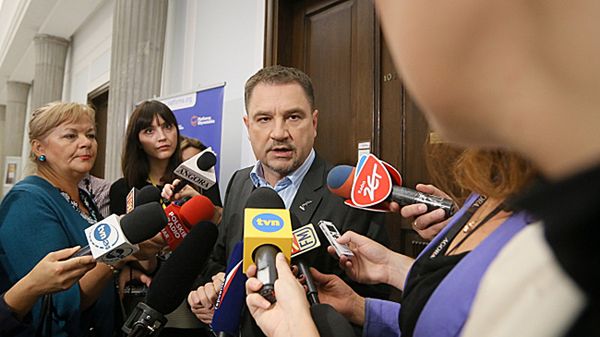 Przewodniczący NSZZ Solidarność Piotr Duda