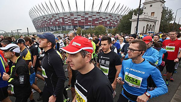 Uczestnicy 35. Maratonu Warszawskiego