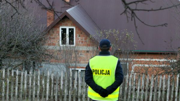 Dom na terenie gospodarstwa, gdzie doszło do tragedii