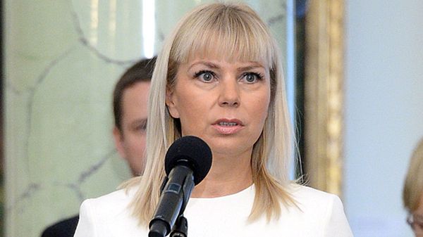 Nowa wicepremier i minister połączonych ministerstw transportu i rozwoju regionalnego, Elżbieta Bieńkowska.