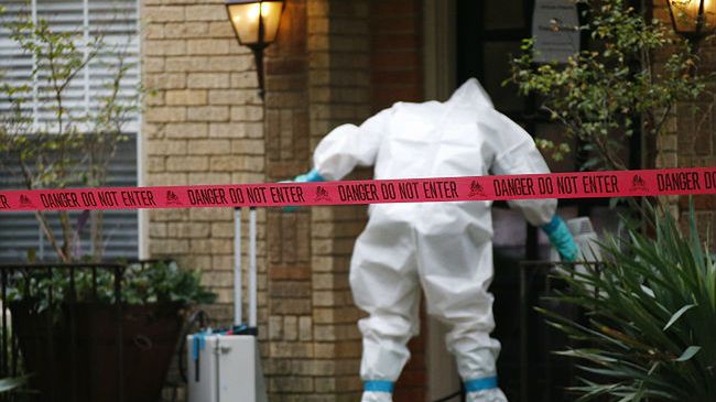 Mieszkanie pielęgniarki, u której stwierdzono wirusa Ebola