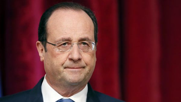 Prezydent Francji Francois Hollande