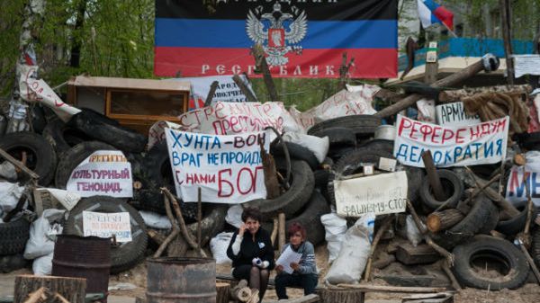Barykady w Słowiańsku