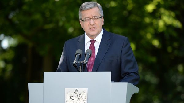 Prezydent Bronisław Komorowski