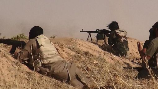 Członkowie ISIL (Islamskiego Państwa Iraku i Lewantu), które później przemianowało się na Państwo Islamskie