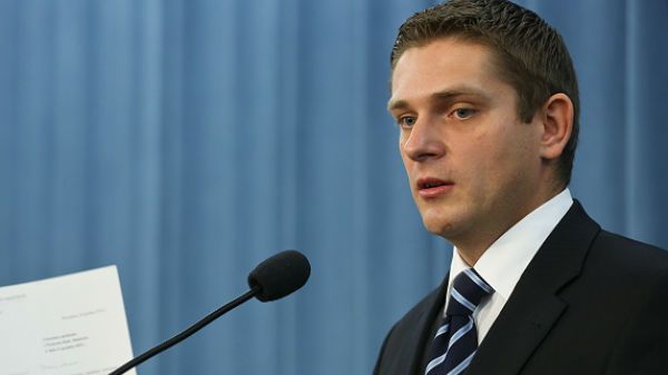 Pełnomocnik części rodzin ofiar katastrofy smoleńskiej Bartosz Kownacki