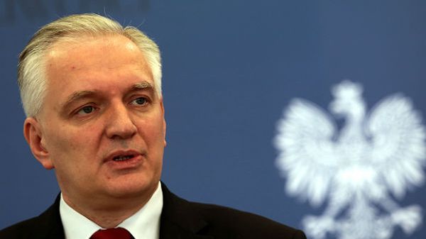 Minister sprawiedliwości Jarosław Gowin