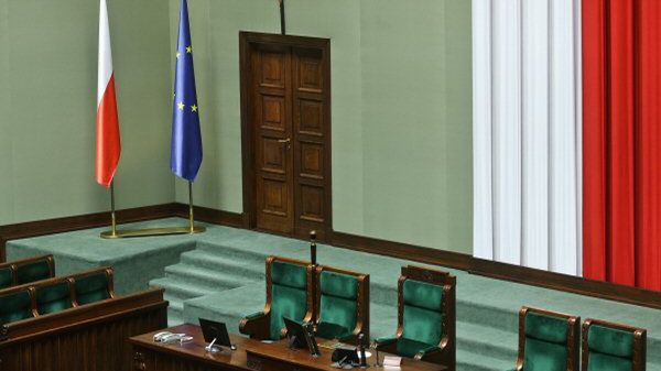 Krzyż w sejmowej sali obrad