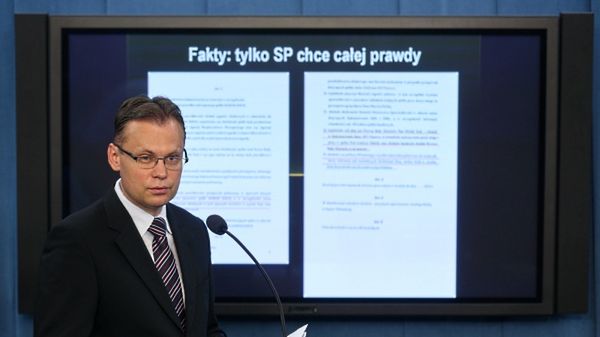 Poseł Solidarnej Polski Arkadiusz Mularczyk