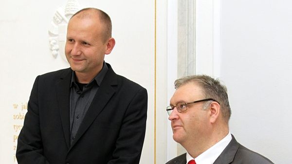 Dariusz Barski i Bogdan Święczkowski
