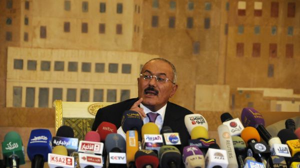 Prezydent Ali Abdullah Saleh