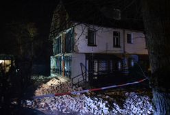 Eksplozja w Juszkowie. Zawaliła się ściana szczytowa domu