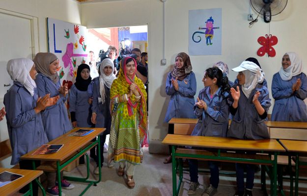 Malala Yousafzai w dniu 18. urodzin otworzyła szkołę dla dziewcząt w Libanie