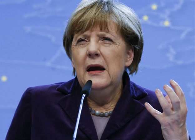 Kanclerz Niemiec Angela Merkel studzi oczekiwania przed unijnym szczytem w Brukseli