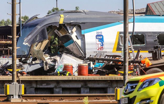 Czeski sąd nałożył areszt na polskiego kierowcę po wypadku Pendolino