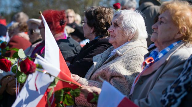 Na uroczystościach była grupa byłych więźniarek z Polski