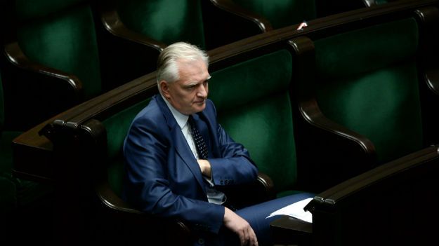 Przewodniczący klubu Zjednoczona Prawica Jarosław Gowin