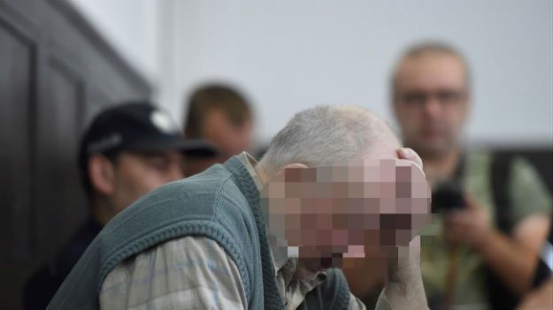 Oskarżony Lech G. na sali Sądu Okręgowego w Łodzi