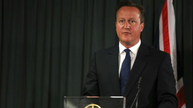 Brytyjski premier David Cameron