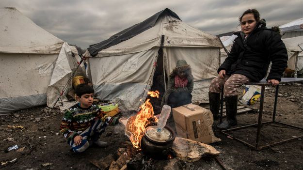 Tzw. dżungla, czyli obóz imigrantów w Calais
