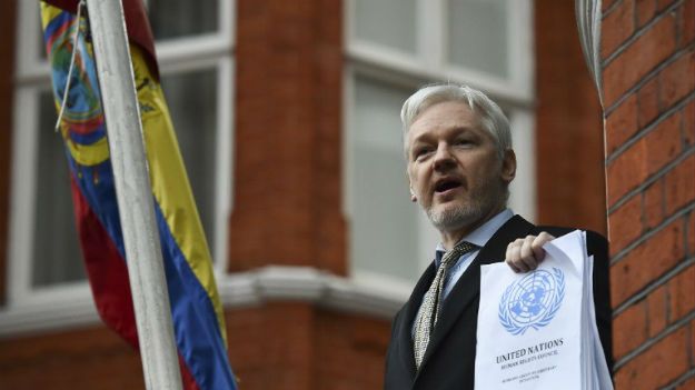 Założyciel WikiLeaks Julian Assange