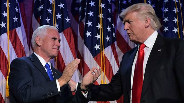 Mike Pence i Donald Trump