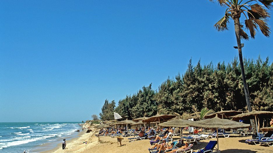 Plaża w Gambii. To w tym kraju pierwszą swoją kolonię założył Jakub Kettler