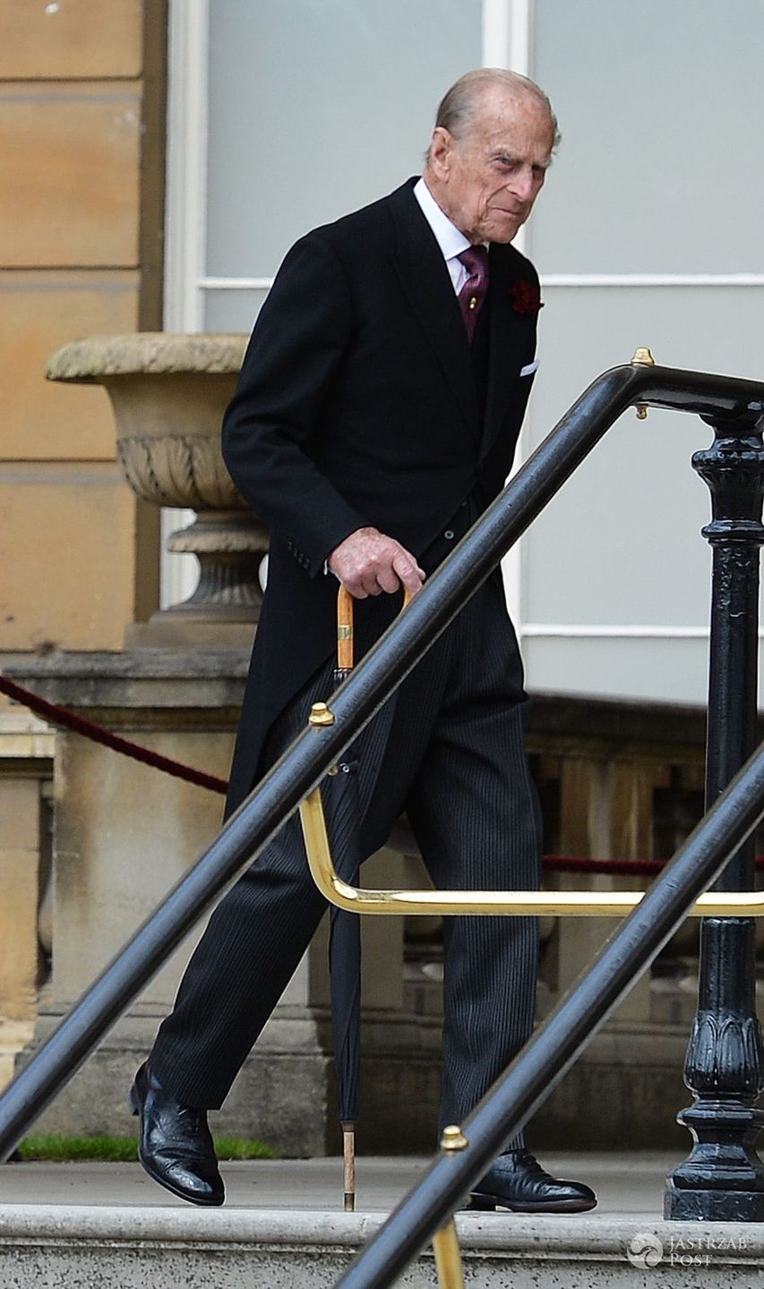 Książę Filip, garden party w Pałacu Buckingham (fot. ONS)