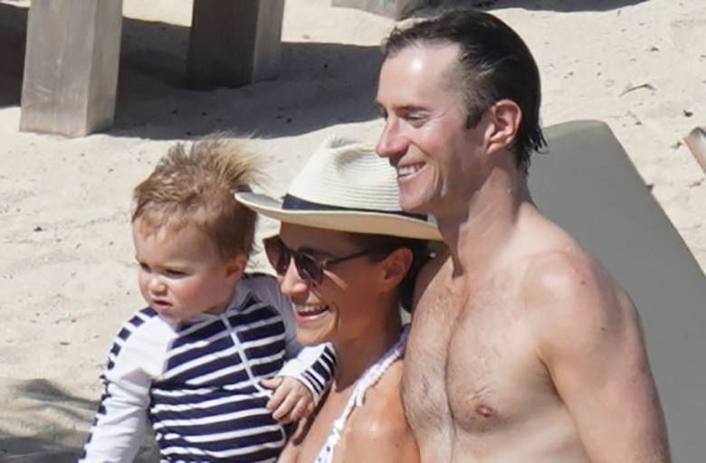 Rodzina Middleton na St Barts