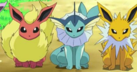 Vaporeon zaczyna wychodzić graczom bokiem