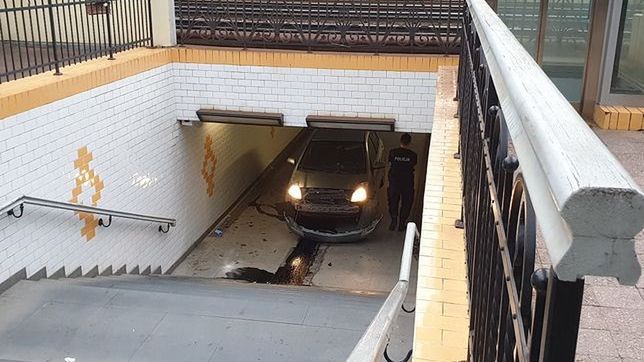 Sopot, Monciak. W aucie było 3 pasażerów