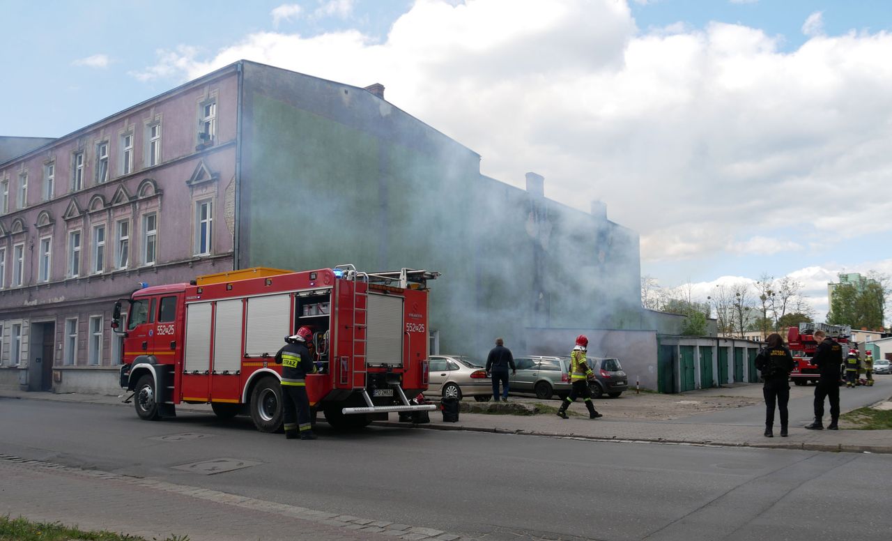 Pożar na Ludowej