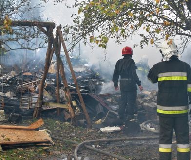 Wybuch gazu w Janówce pod Łodzią. Strażacy odnaleźli dwa ciała