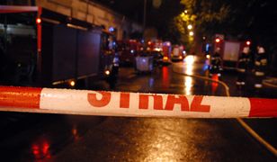 Tragiczny pożar w Warszawie. Zginął niepełnosprawny