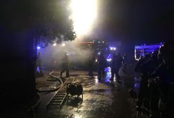 Celestynów. Pożar dawnego dworca kolejowego pod Warszawą. Nie żyje jedna osoba
