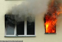 Warszawa. Pożar kamienicy na Żoliborzu