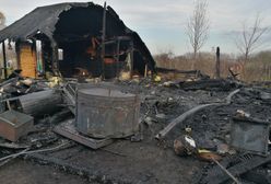 Pożar pasieki w Łódzkiem. Spłonęły dwie tony miodu