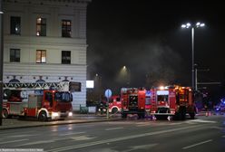 Wrocław. Pożar Dworca Świebodzkiego. Były wybuchy, 1 osoba nie żyje, są ranni