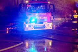 Dwa pożary w Łodzi. Nie żyje mężczyzna, ranne dzieci