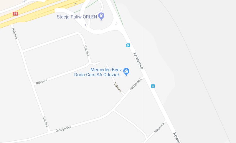 Pożar salonu Mercedesa we Wrocławiu. 