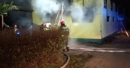 Pożar stadniny koni w Lulewiczkach. Złapano podpalacza