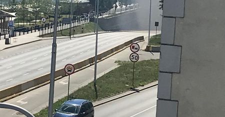 Pożar w tunelu na Wisłostradzie. Utrudnienia w ruchu